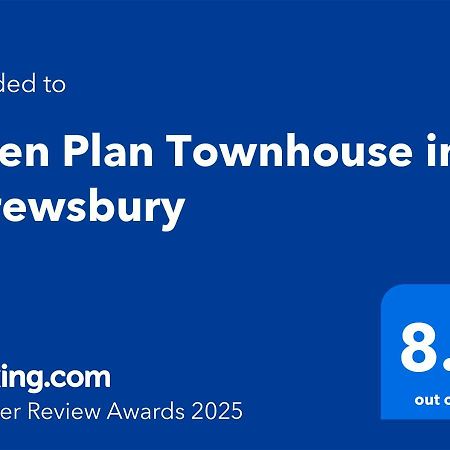 Open Plan Townhouse In Shrewsbury Villa ภายนอก รูปภาพ